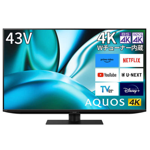 シャープ AQUOS 43v型4K液晶テレビ 4T-C43FN2 — nmo