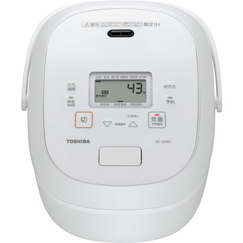 東芝 真空IH炊飯器 炎 匠炊き 5.5合 RC10VRV(W) — nmo