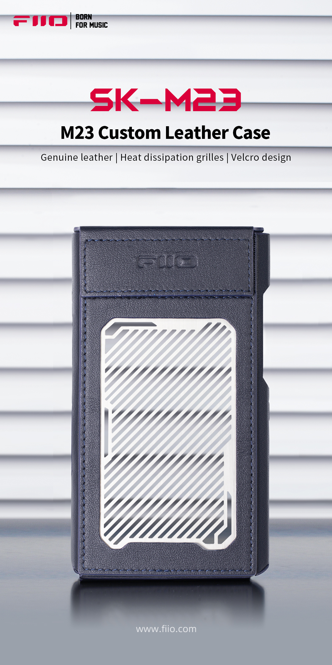 M23 Custom Leather Case SK-M23 Is Officially Released!-FIIO---BORN