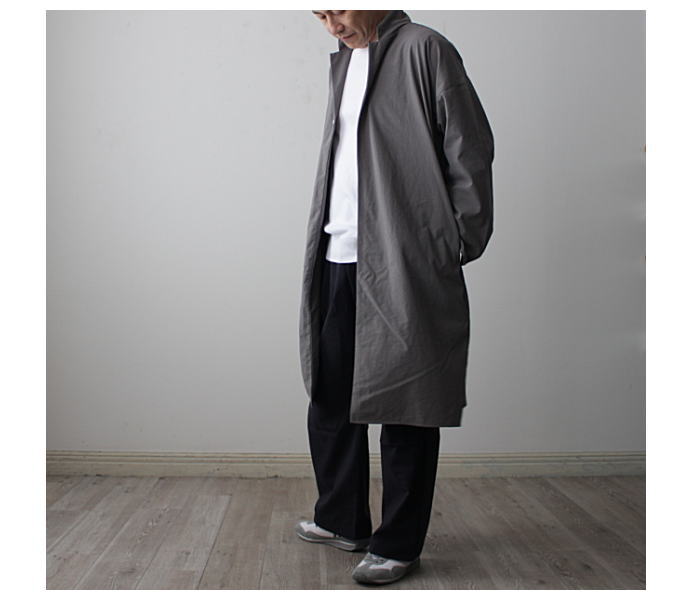 MUYA(ムヤ) Livery coat リバリーコート テイラードカラー ユニ