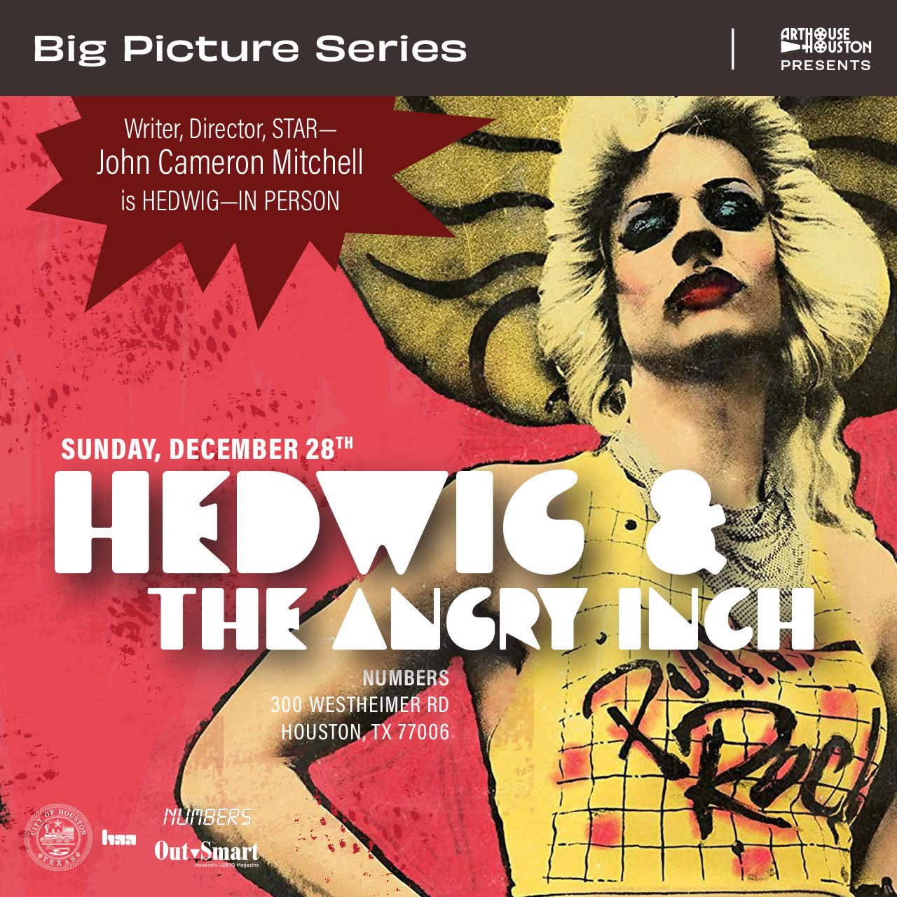 HEDWIG Screening / Live appearance with JOHN CAMERON MITCHELL