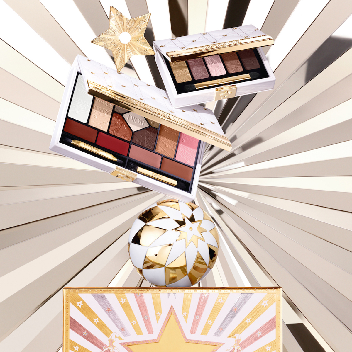 ディオールから、スターをちりばめた2つのホリデー限定メイクアップ