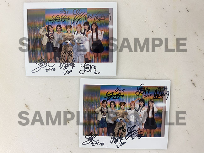 Billlie ション直筆サイン入りポラ11/17