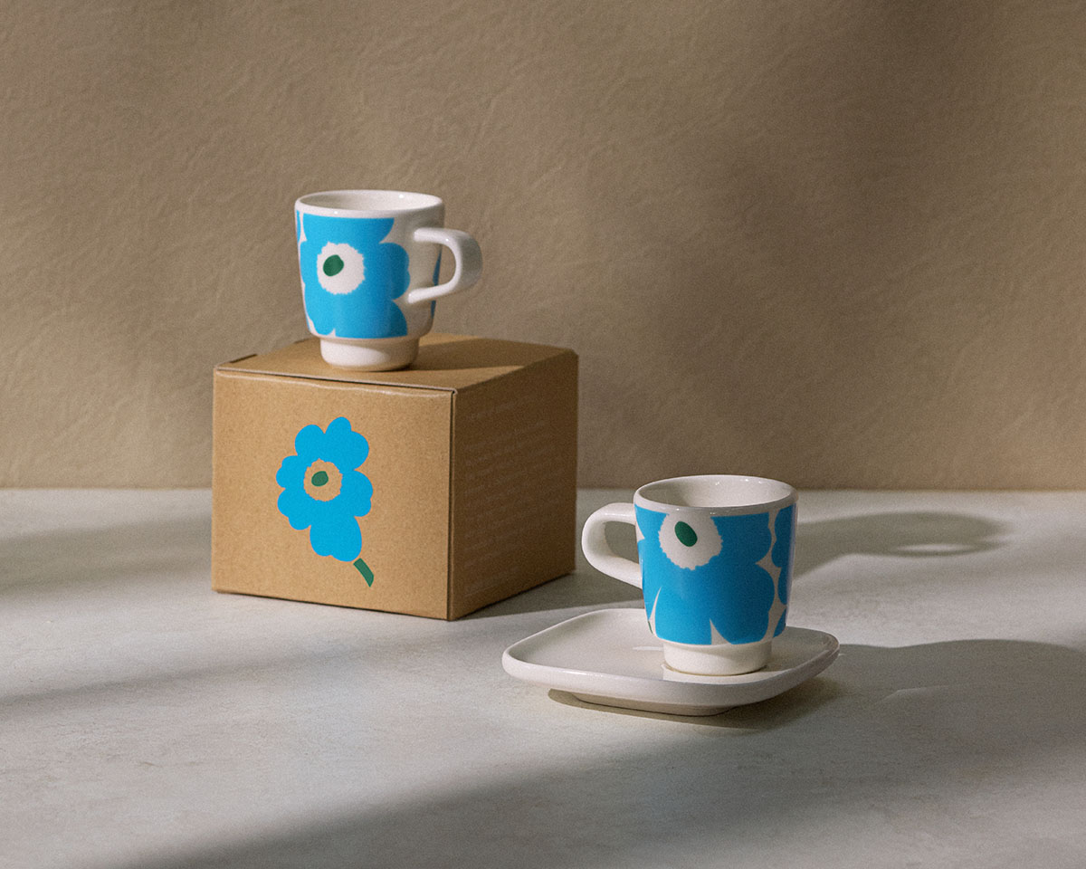 ブルーボトルコーヒー」と「マリメッコ」のコラボ第二弾！ ウニッコ柄