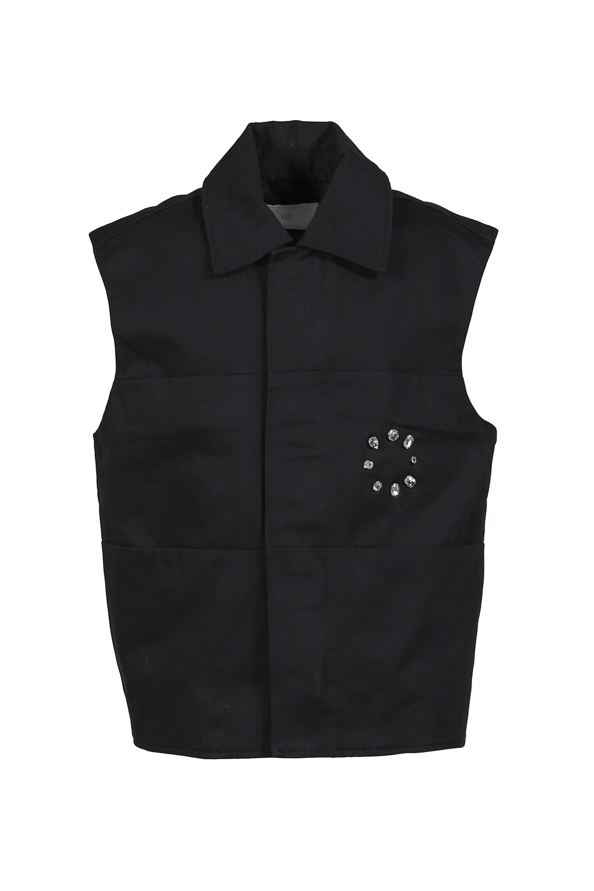 BREATH ブレス FW23 TECH PIPING DOWN VEST / BLK -NUBIAN