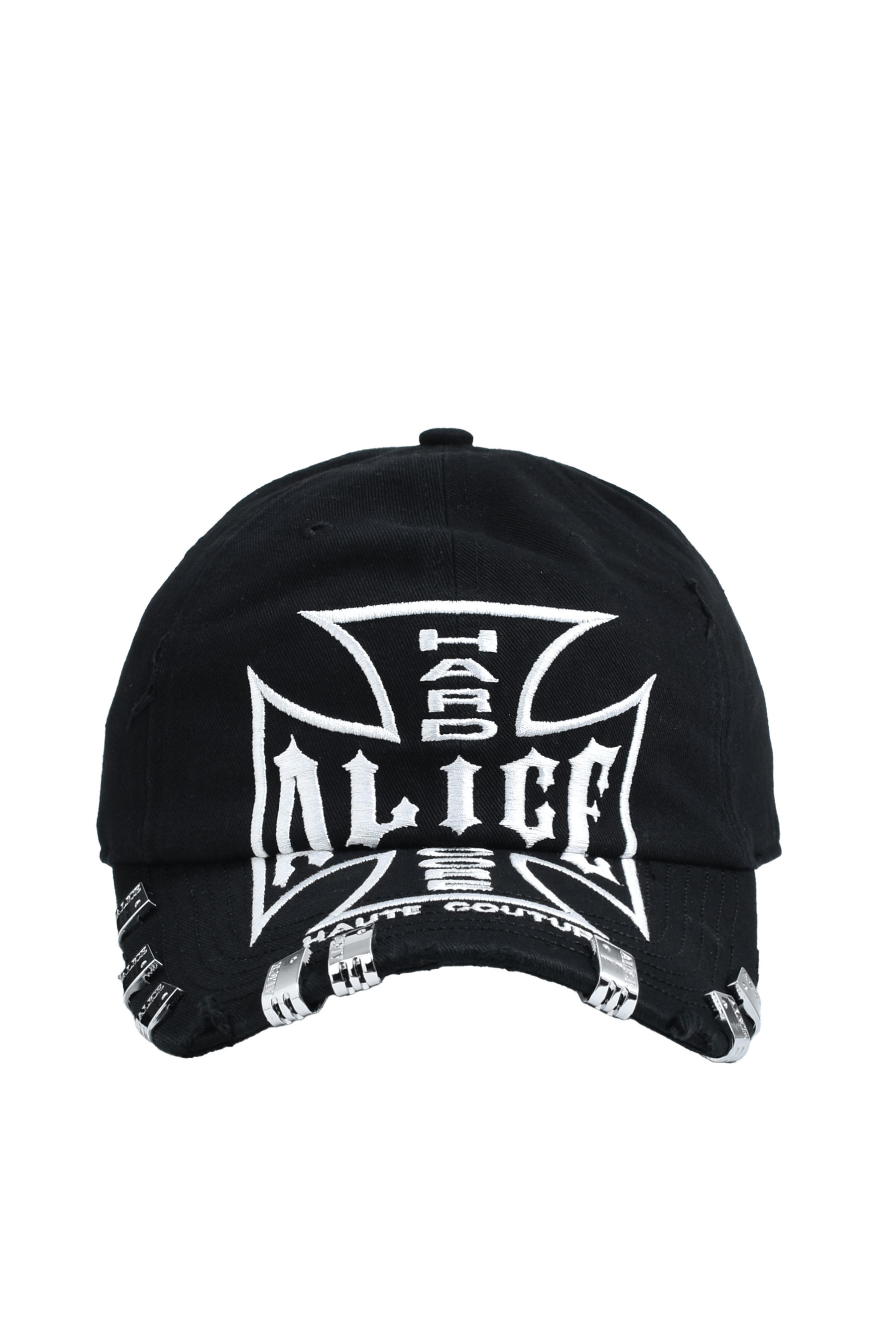 ALICE HOLLYWOOD SS25 TOKYO EXCLUSIVE CHOPPER CAP / BLK WHT - NUBIAN
