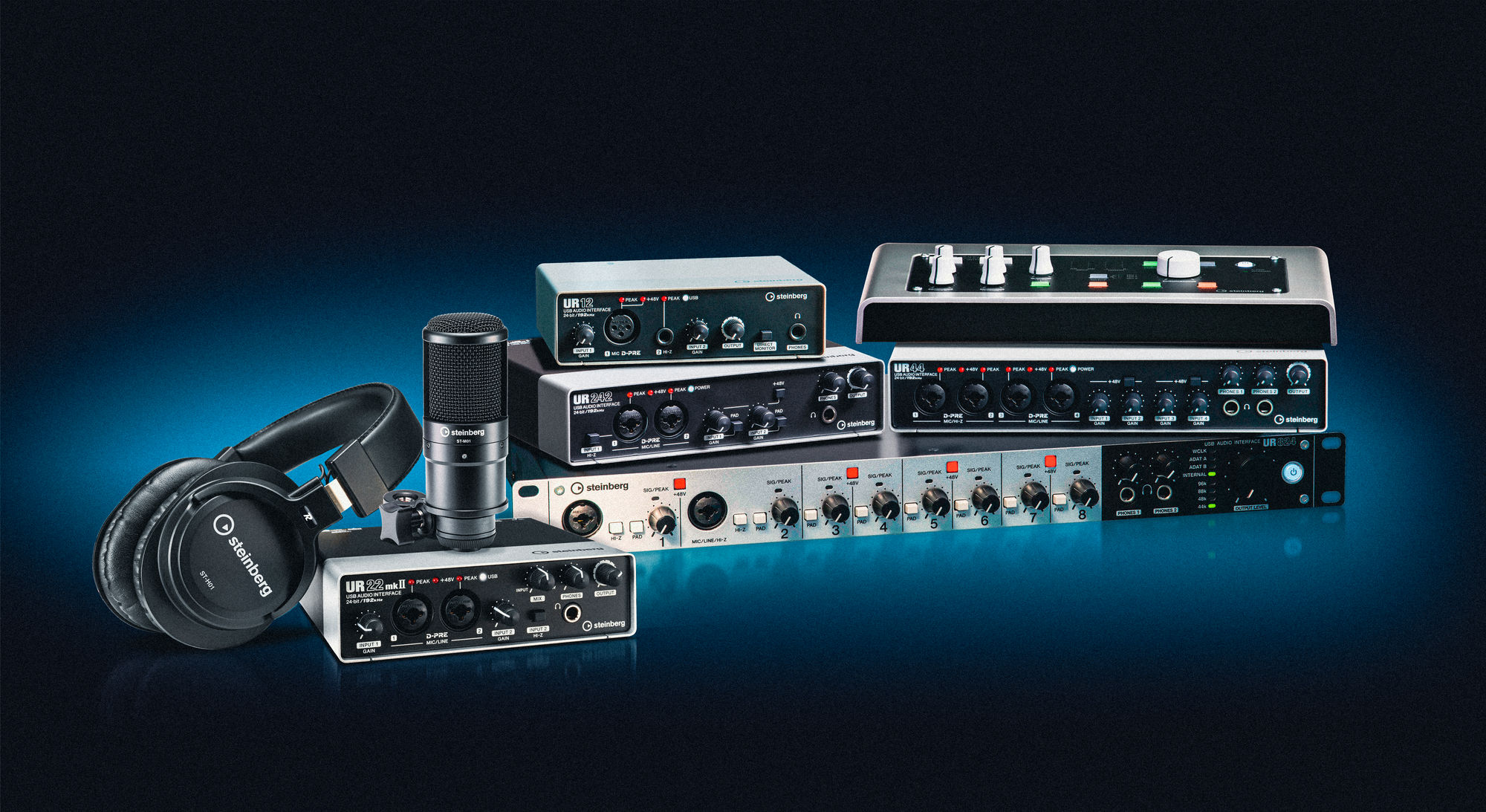 UR シリーズ - USB 2.0 オーディオインターフェース | Steinberg