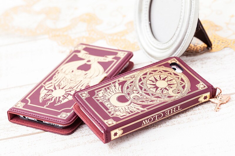 CCさくら」クロウカードの本型スマートフォンケースですわー