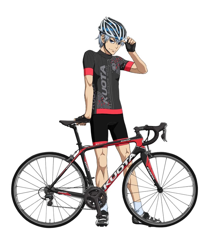 弱虫ペダル」の黒田雪成、自転車メーカーKUOTAとコラボ - コミックナタリー