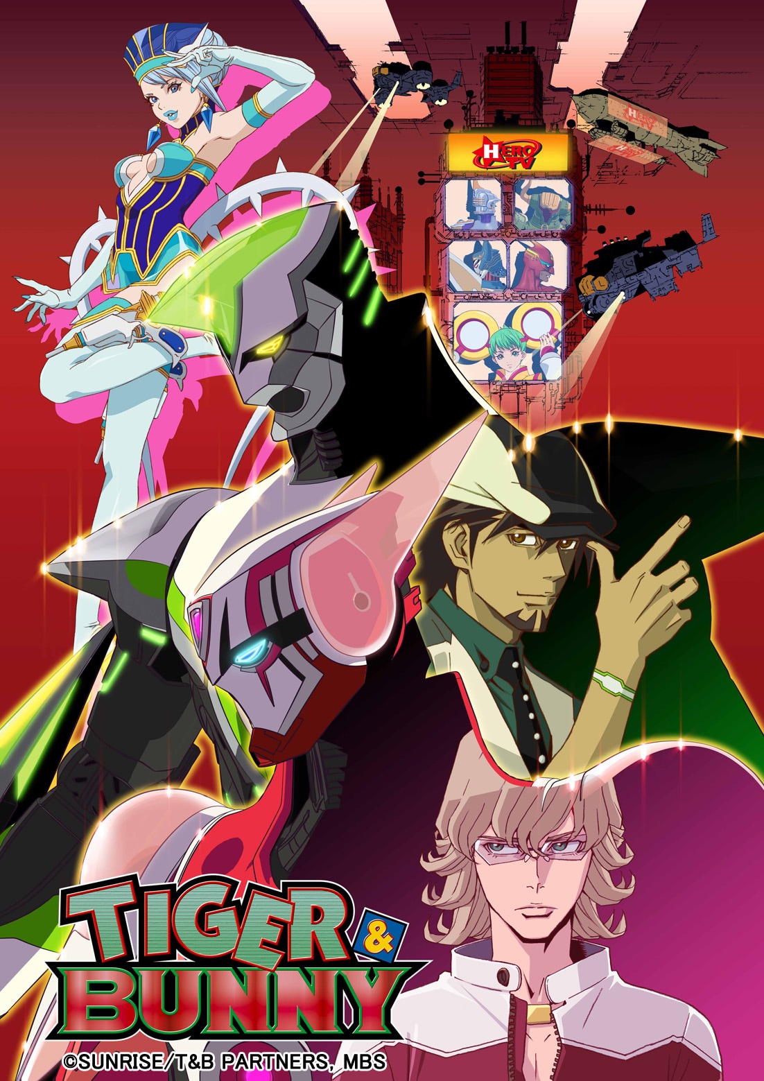 桂正和、「TIGER&BUNNY」事前特番でキャラデザ語る - コミックナタリー