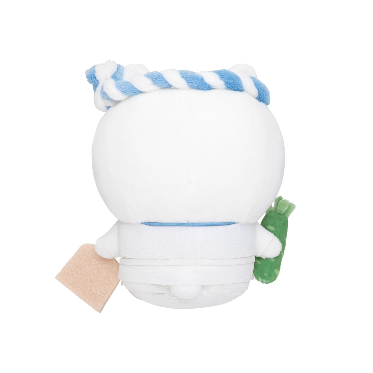 むちゃうま!!ちいかわ寿司」で販売されるお座りミニぬいぐるみ。 [画像