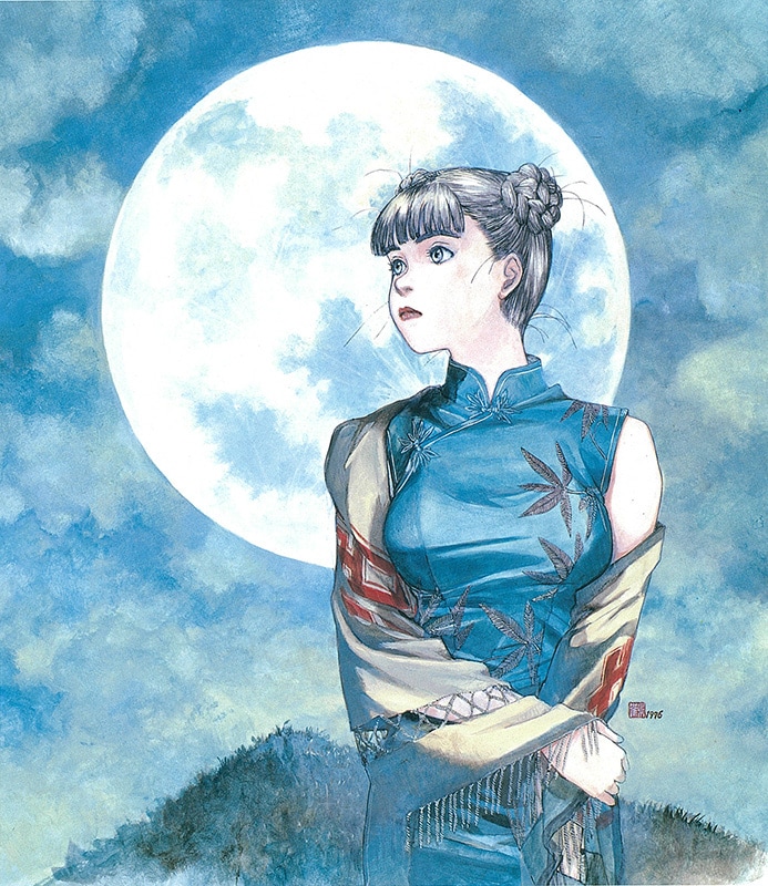 鶴田謙二「チャイナさんの憂鬱」複製原画を受注販売、ファン投票で選ば