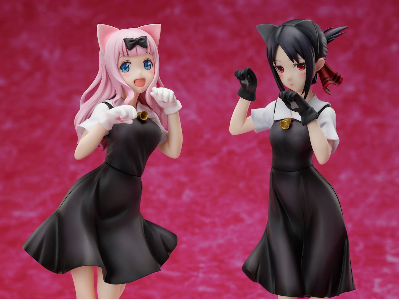 奇跡的相性（マリアージュ）！猫耳を装着したかぐやと藤原書記の