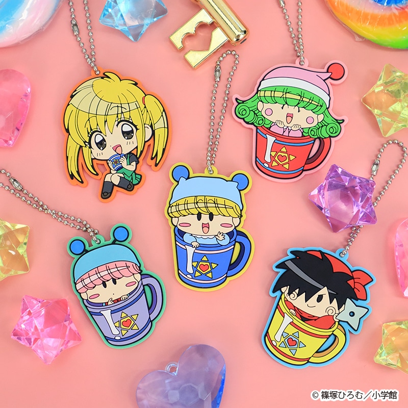 ミルモでポン！」ミルモ、南楓、リルム、ムルモ、ヤシチがラバー