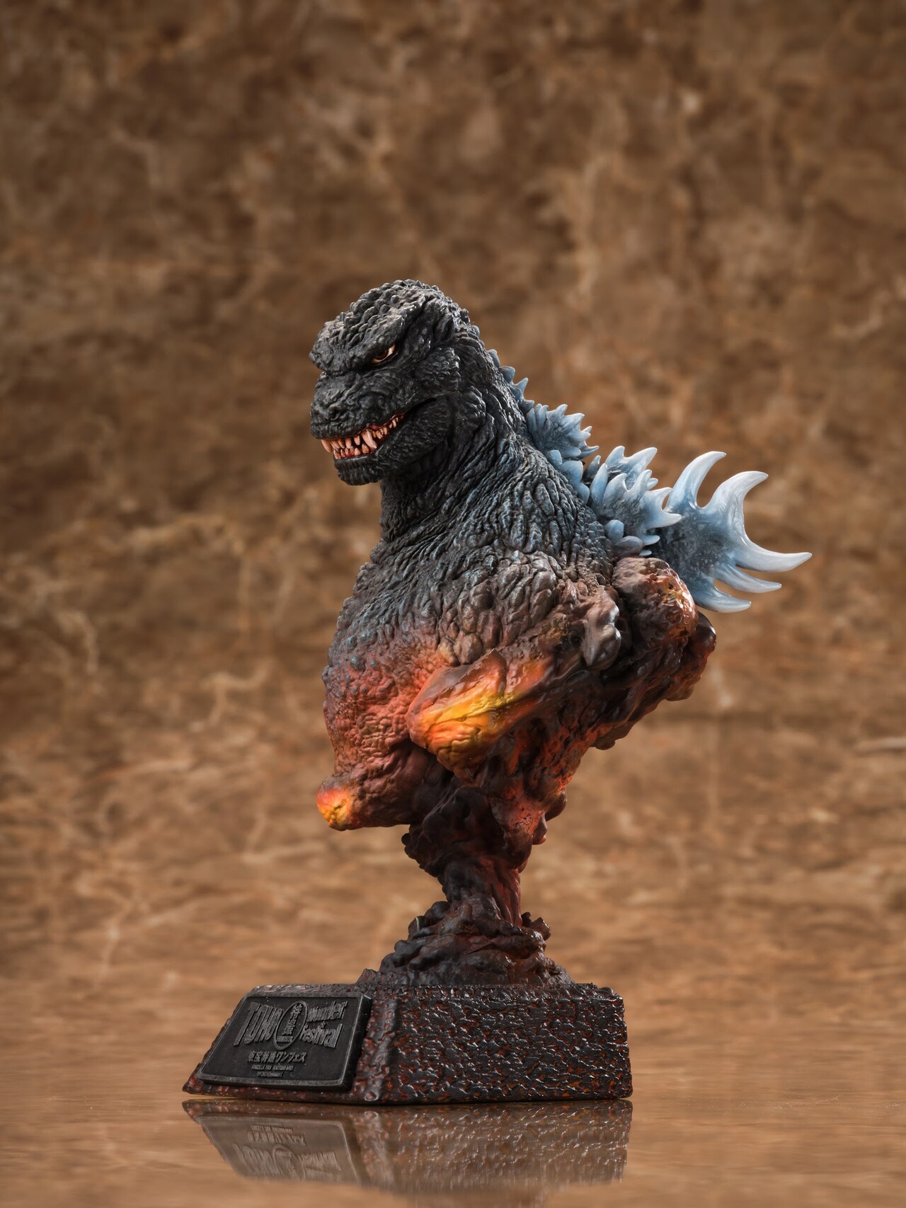 東宝特撮ワンフェス開催記念アイテム ヴィネット胸像 ゴジラ（1984