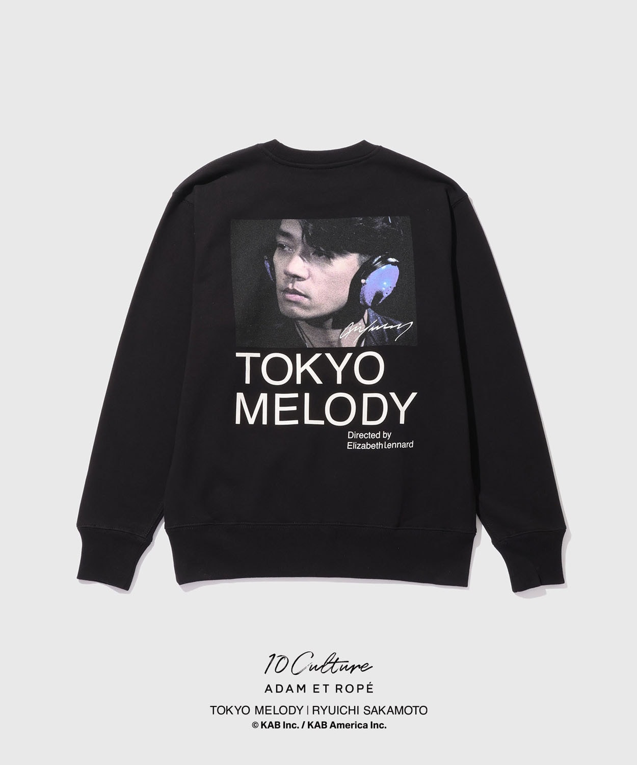 スウェット（ブラック / 背面 / 税込1万5400円） [画像・動画