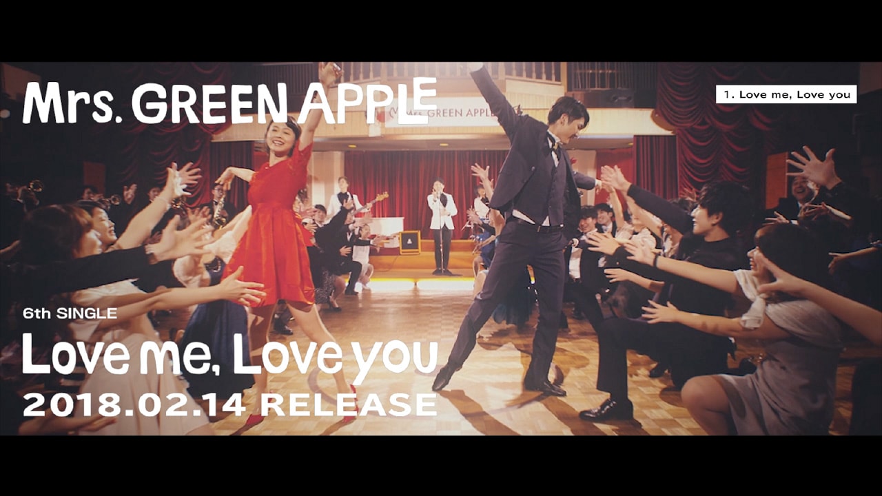 Mrs. GREEN APPLE、新作ダイジェスト映像で「Love me, Love you」MVを