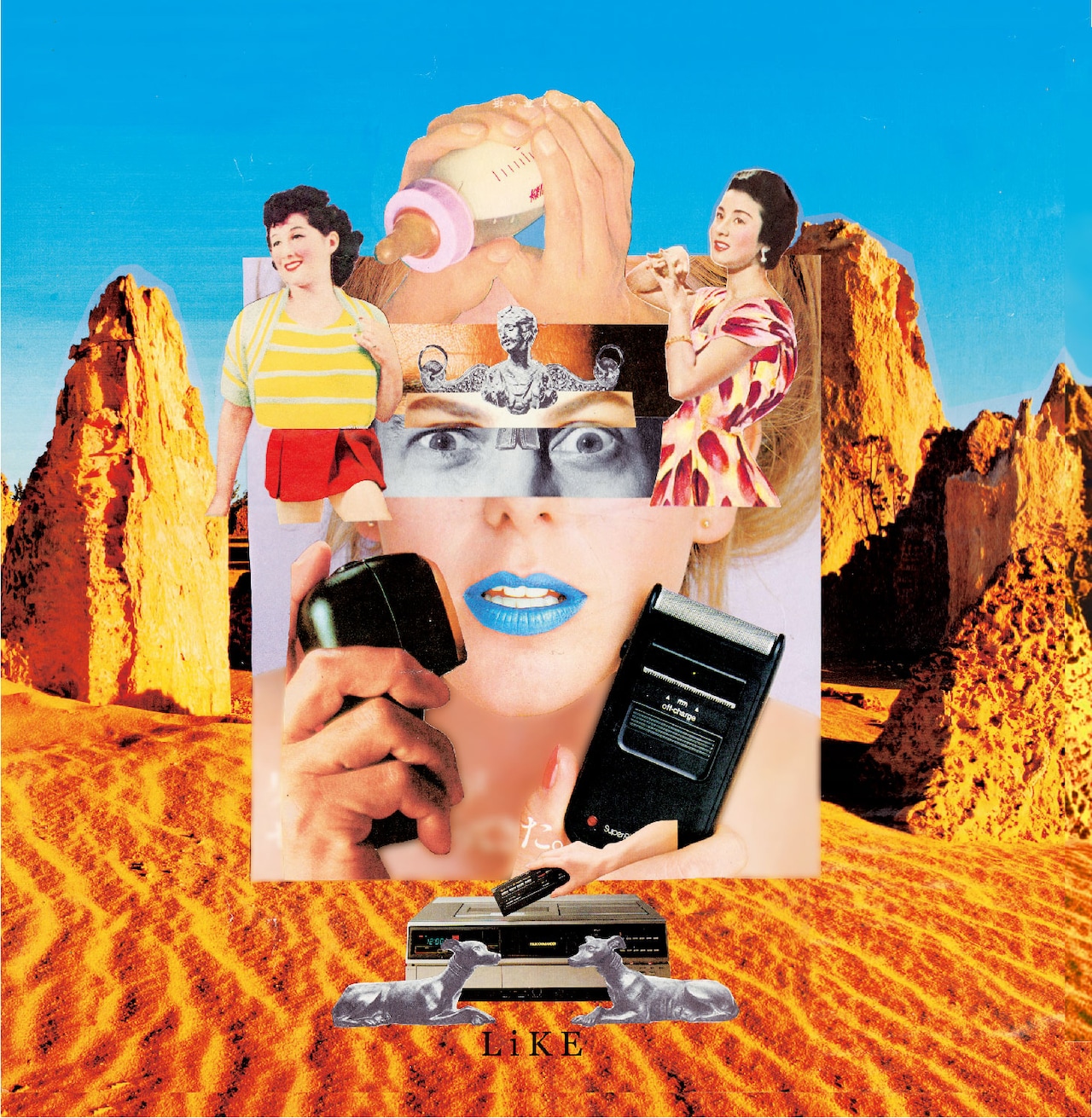 マカロニえんぴつ、新作「LiKE」全曲トレイラーと前衛的ジャケット公開