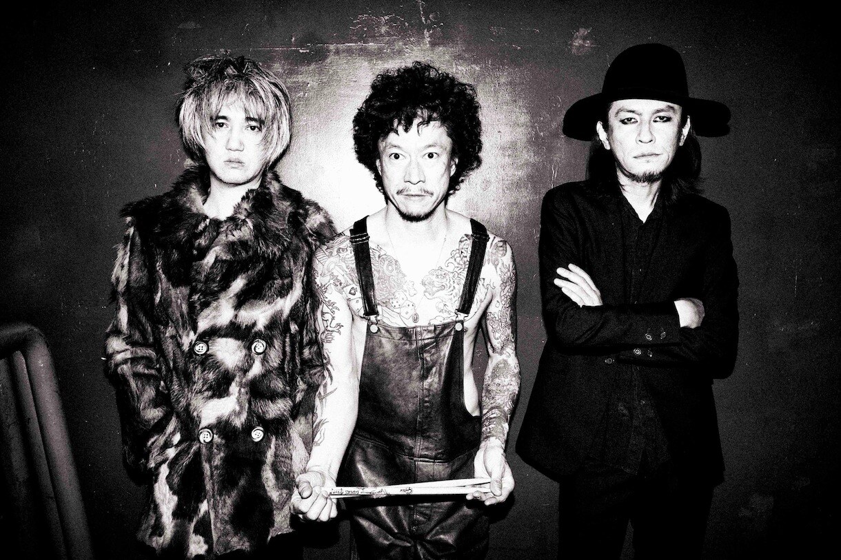 チバ、イマイ、中村達也による架空バンドがライジング登場 - 音楽ナタリー