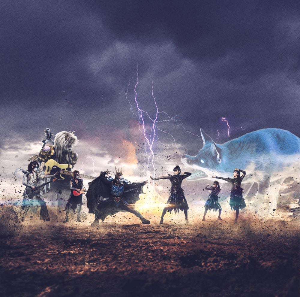 聖飢魔II vs BABYMETAL～悪魔が来たりてベビメタる～」ビジュアル