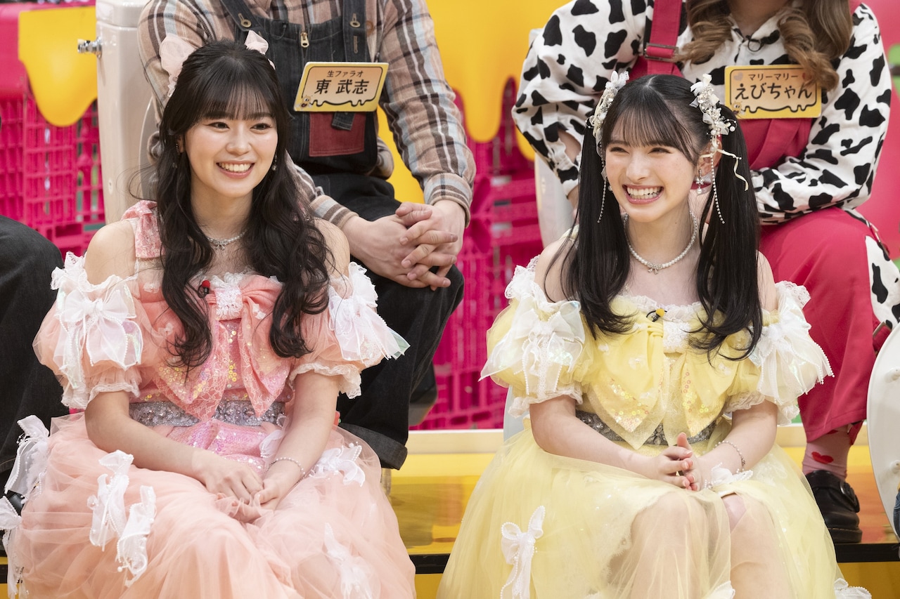 超ときめき♡宣伝部の坂井仁香＆菅田愛貴、便座に座って放送ギリギリ