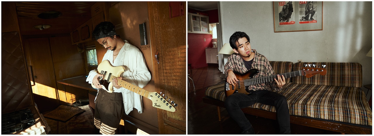 King Gnu常田大希＆新井和輝のフェンダーシグネイチャーモデル発売「何