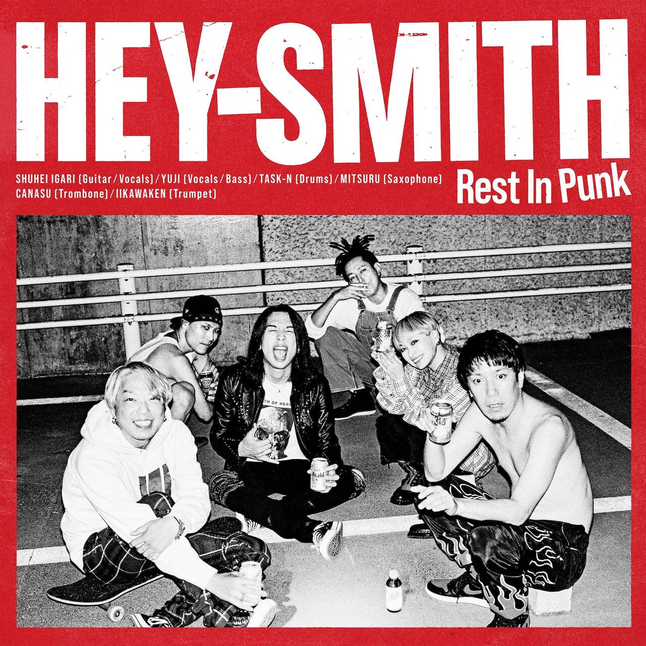 HEY-SMITH、5年ぶりアルバム「Rest In Punk」収録曲＆ジャケット写真