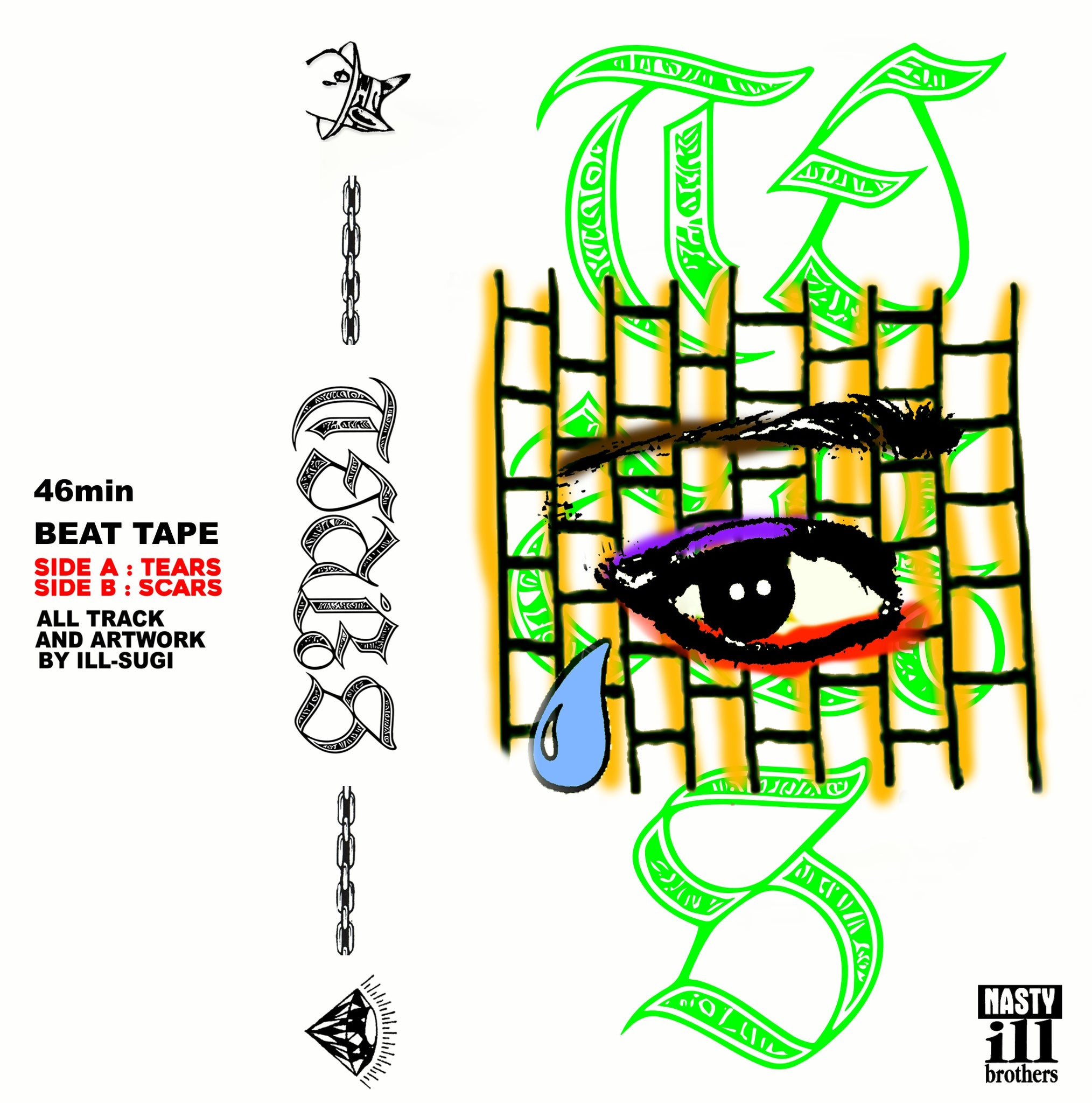 ECD SICK ILLICIT TSUBOI カセット 日本語ラップ ECD SICK ILLICIT