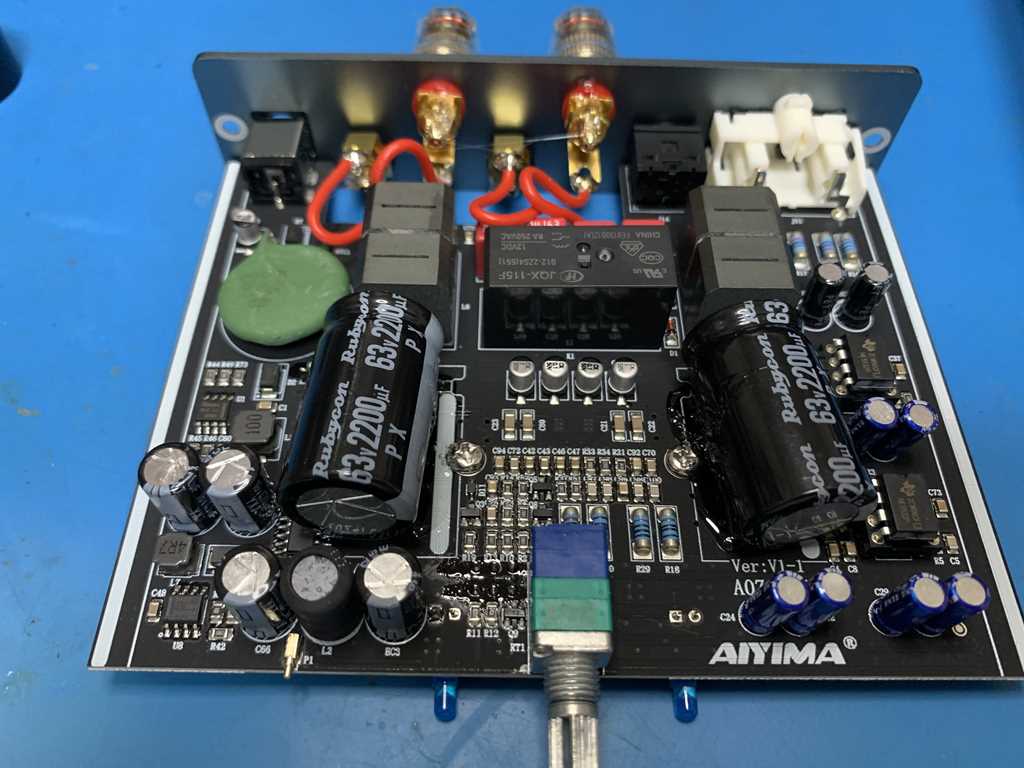 AIYIMA A07 MAX パワーアンプ OPA1612搭載 300W AIYIMA A07 MAX パワー