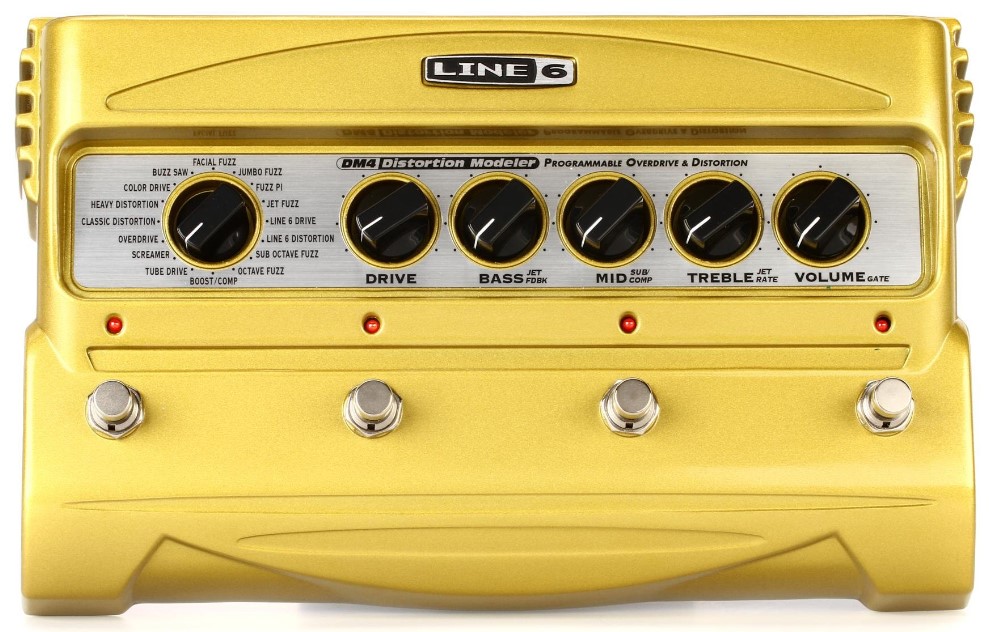 LINE6社製 「DM4 Distortion Modeler」 オーバードライブ