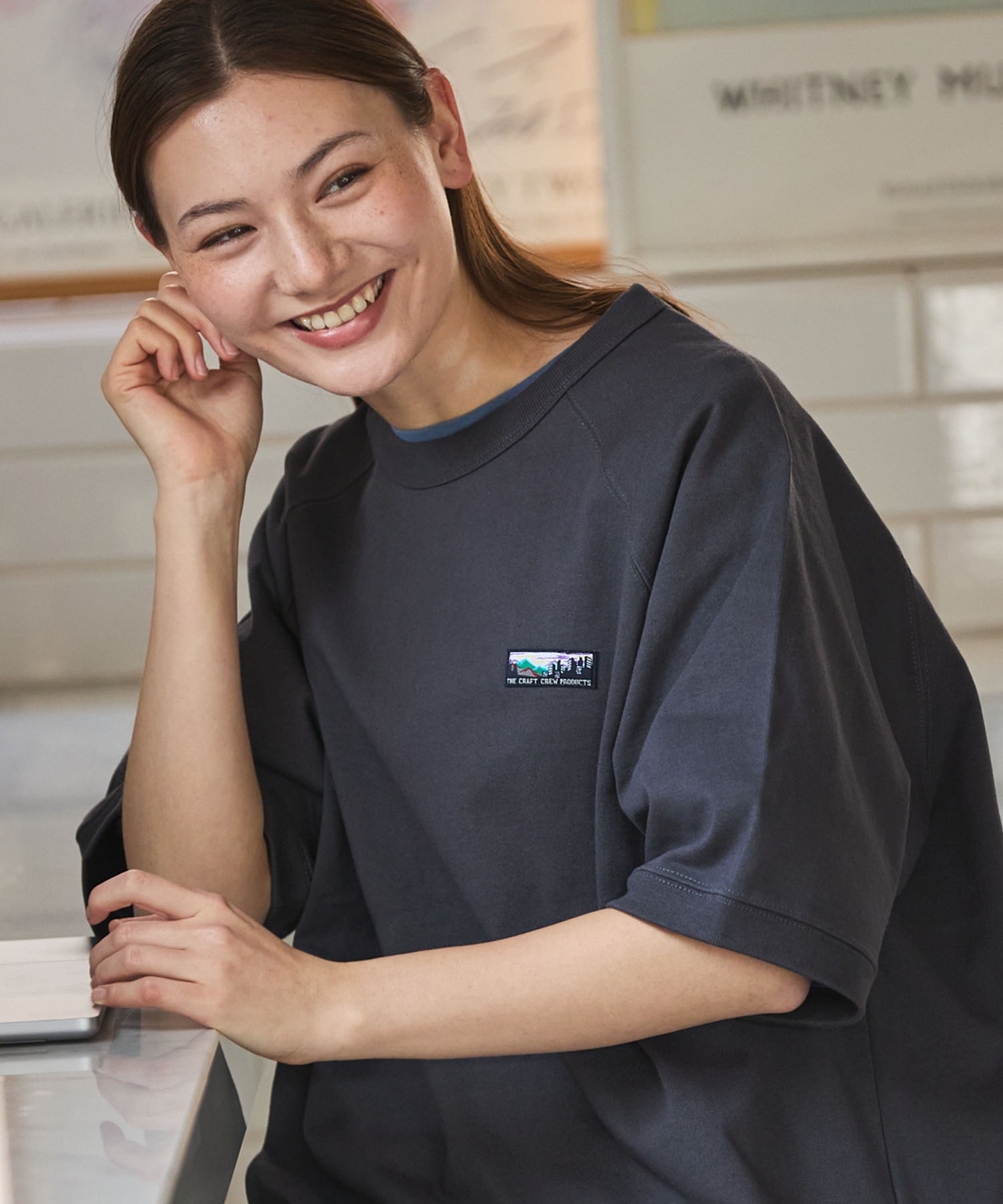 スーパーヘビーウェイトコットン ビッグシルエット ラグランスリーブ