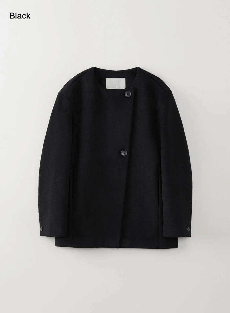 aries wool coat | OHOTORO