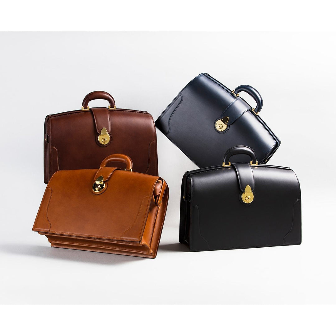 大峽製鞄－『ザ・ダレスバッグ』サンタクローチェ®カーフ【1135-BTL】