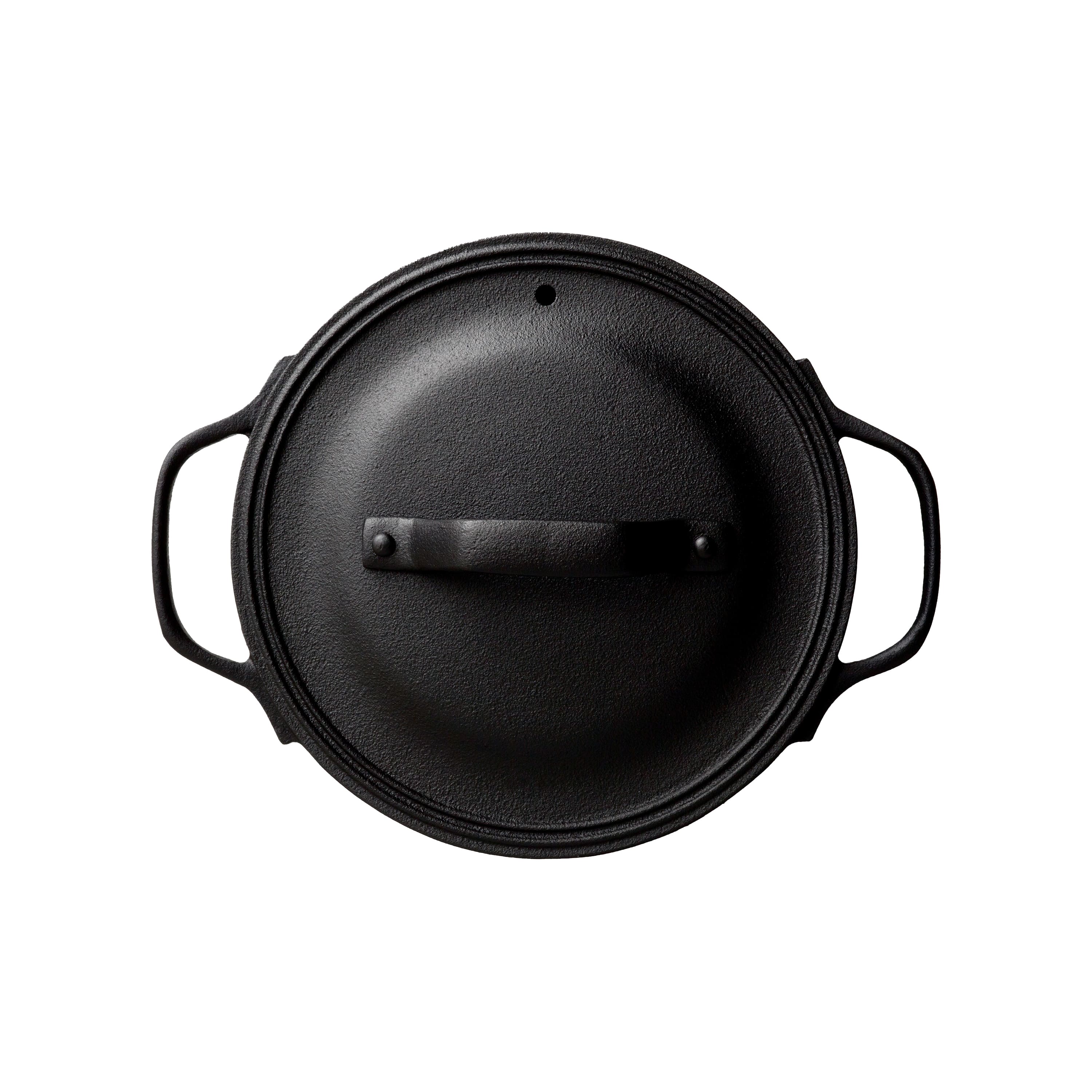 クックトップ 丸深形 24cm| 南部鉄器の老舗 及源鋳造 OIGEN 公式