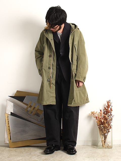 USED】50s US ARMY M-47 FIELD COAT MEDIUM -OIKOS 毎日を楽しく豊かに