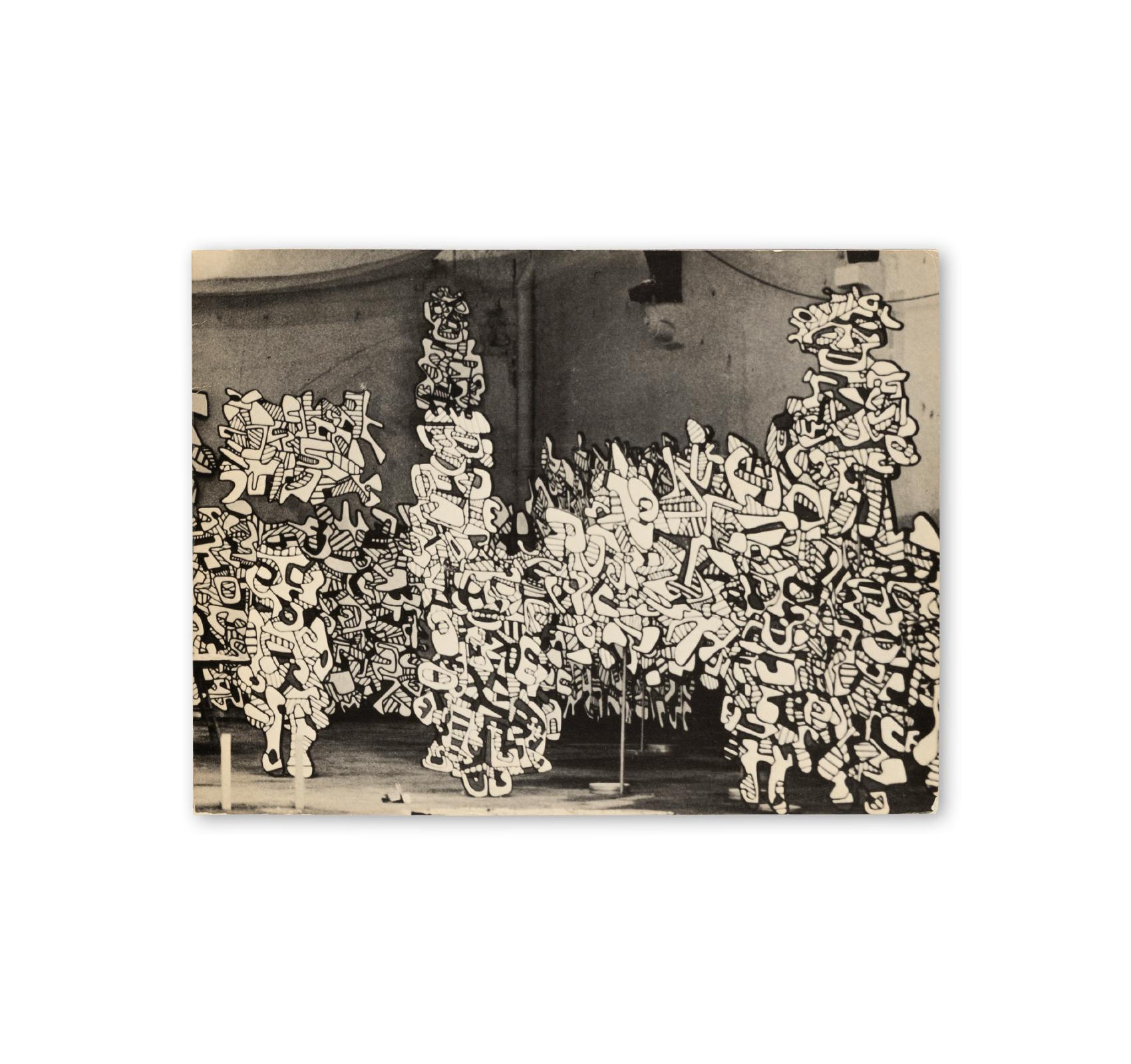 JEAN DUBUFFET: PRATICABLES - INVITATION：ジャン・デュビュッフェ