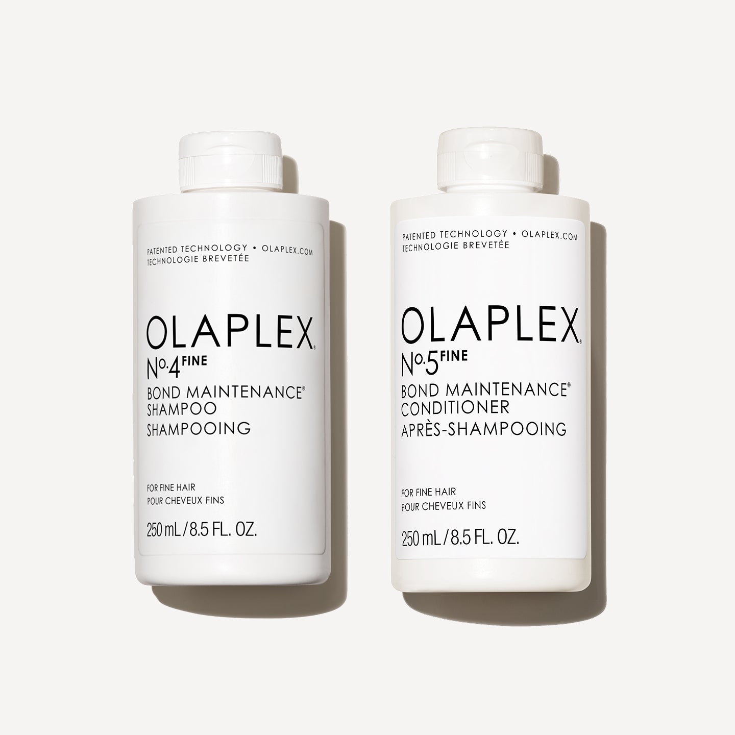Nᵒ.4FINE and Nᵒ.5FINE Hair Shampoo and Conditioner Set – OLAPLEX