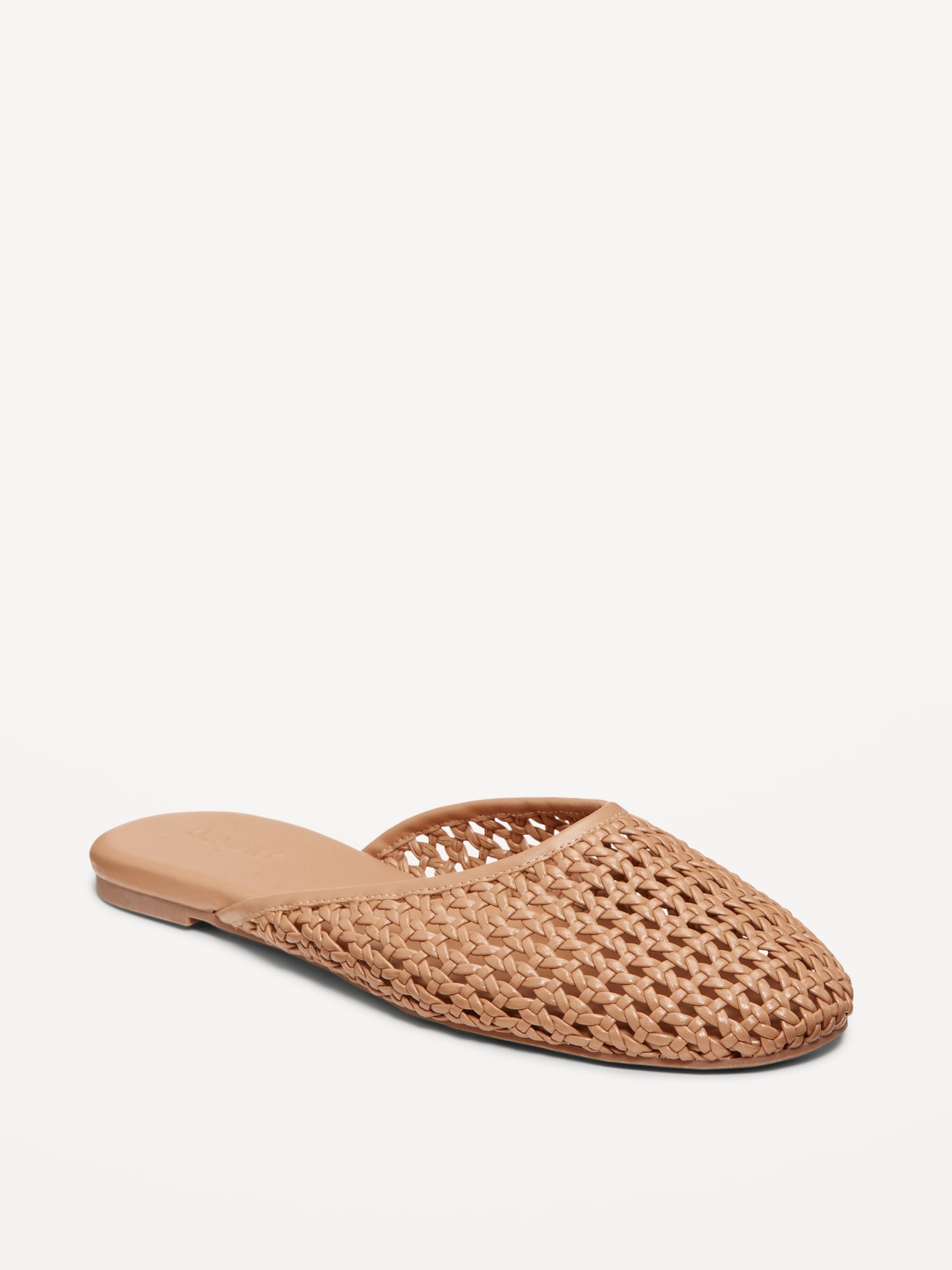 Faux-Leather Woven Mule for Women | Old Navy