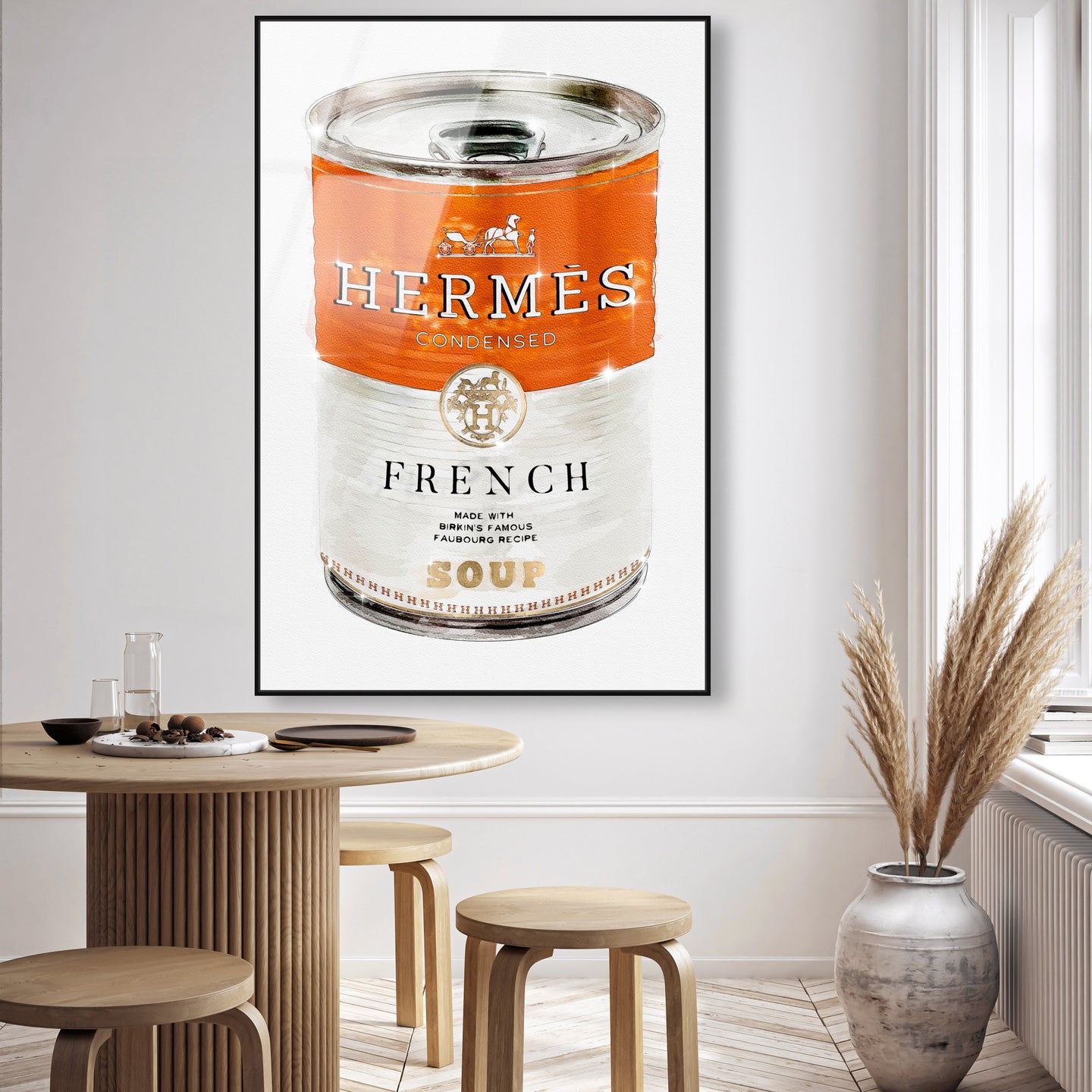 French Luxe Soup | Fashion and Glam Wall Art by Oliver Gal