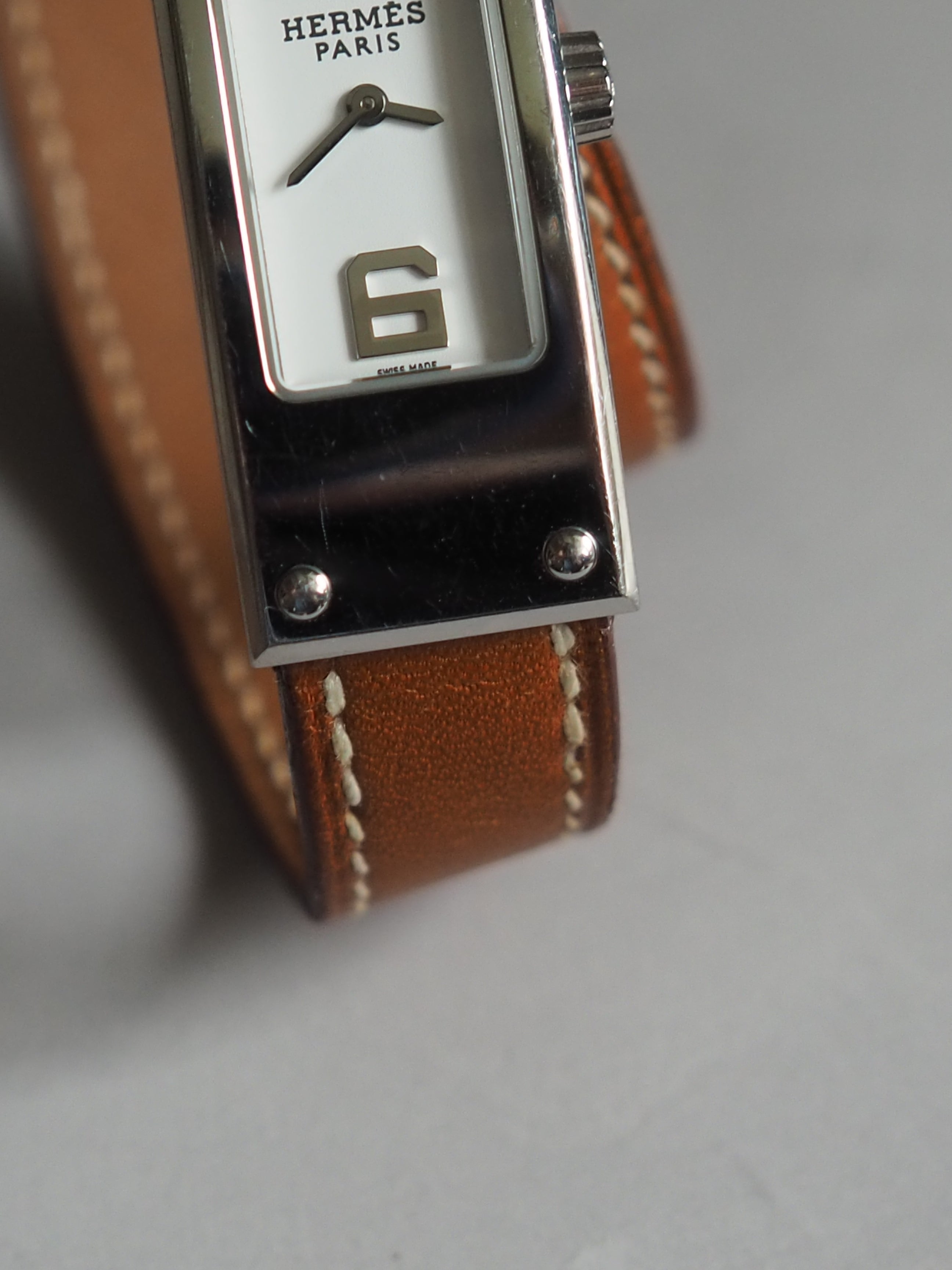 HERMES エルメス ケリー 2 ドゥーブルトゥール ウォッチ 腕時計