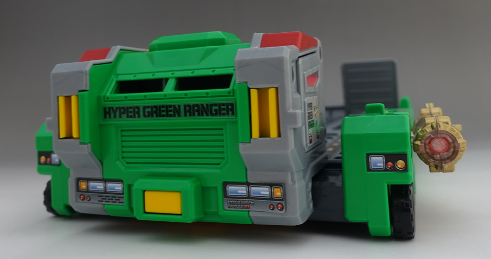 ハイパーグリーンレンジャー3号 レンジャートレーラー トミカハイパー