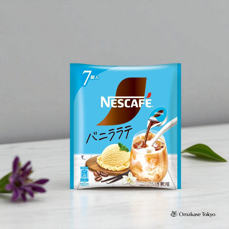 Nescafé Portion Vanilla Latte (7 Count) – Omakase Tokyo