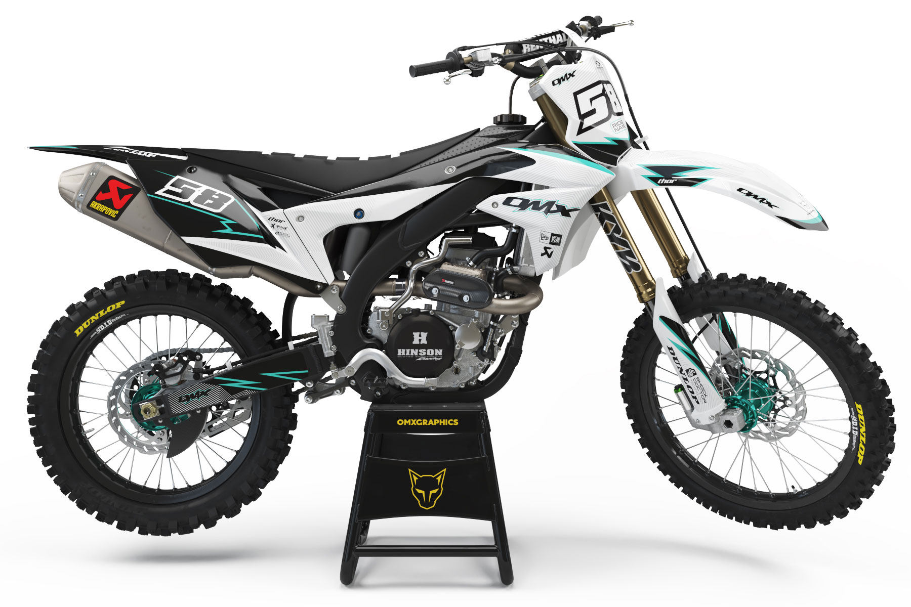 Kawasaki ENIGMA Graphics Kit – OMXGraphics