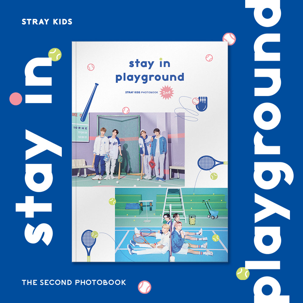 Stray Kids 2nd PHOTOBOOK stay in playground DVD + 写真集