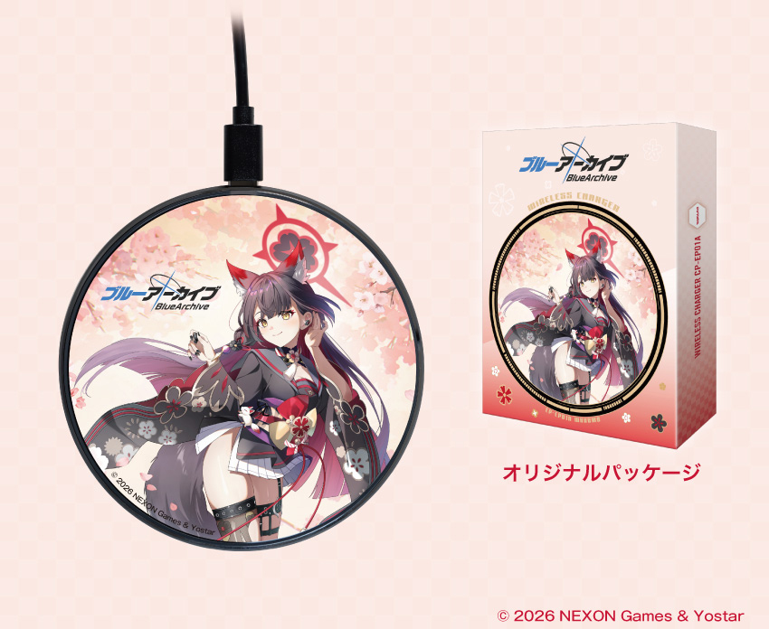 ONKYO DIRECT｜ワイヤレス充電器「ブルーアーカイブ」ver.ワカモ: コラボ
