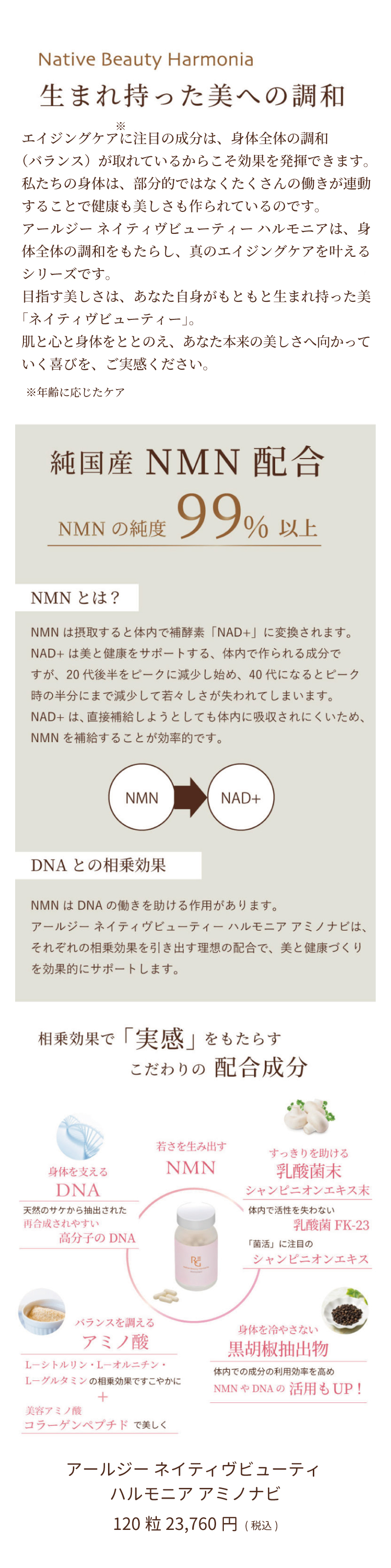 EBM ONLINE STUDIO / アールジー ネイティヴビューティー ハルモニア