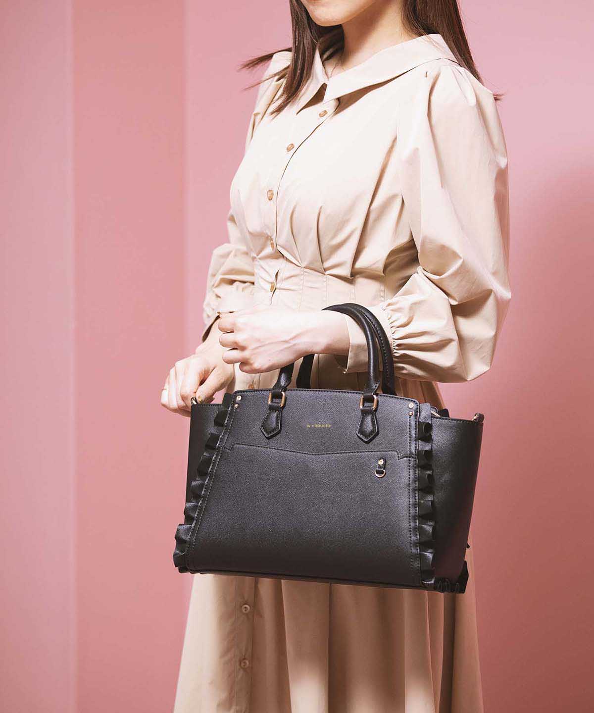 & chouette】≪推し事バッグ≫クリアポケット付きトートバッグ《痛バッグ》