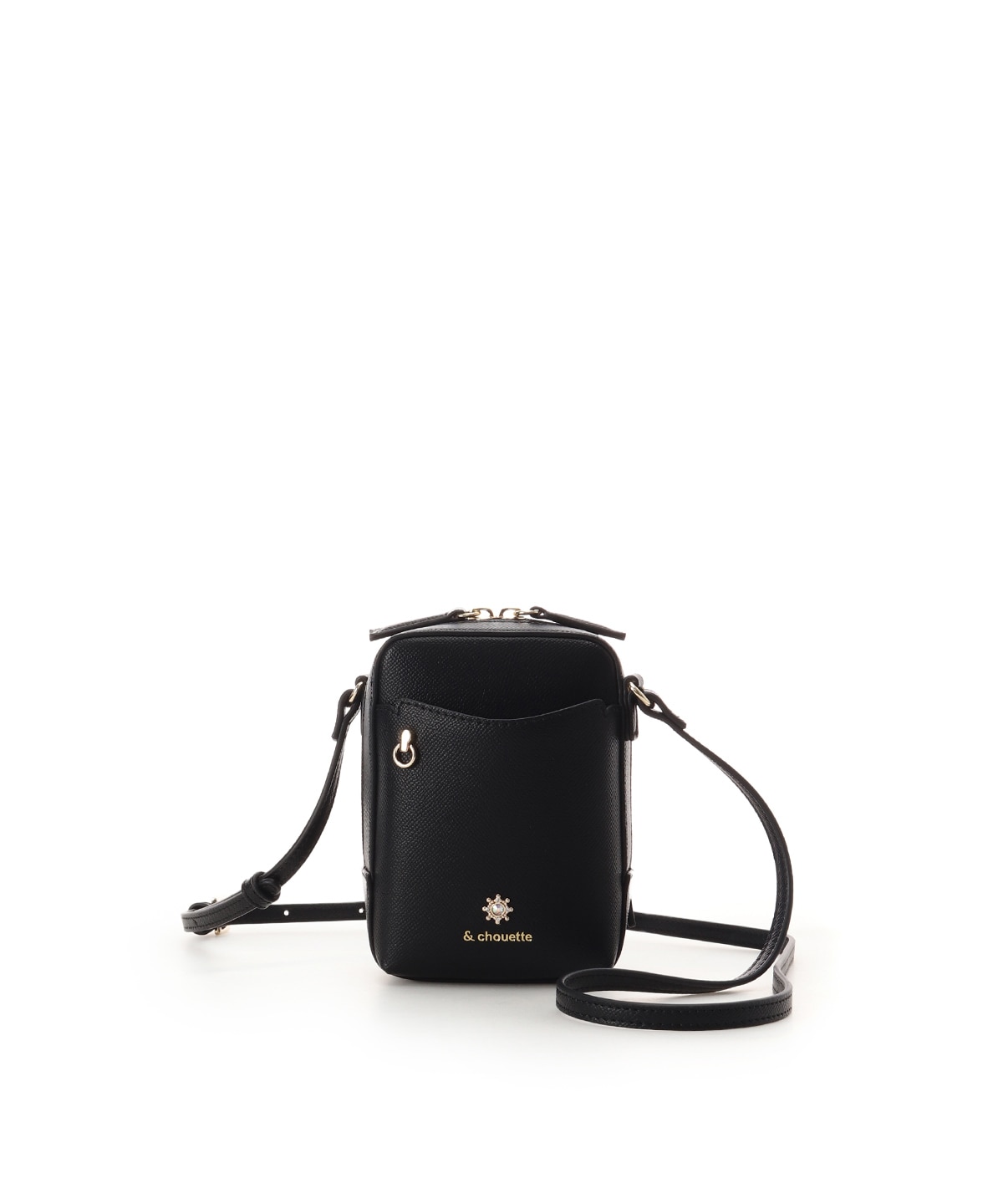 & chouette】≪推し事バッグ≫クリアポケット付きビジューショルダー