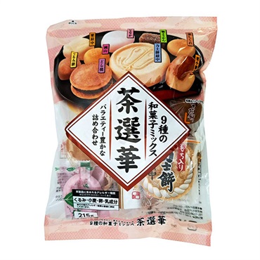 戸田屋 9種の和菓子ミックス 茶選華 215g｜アピタ・ピアゴ オンライン