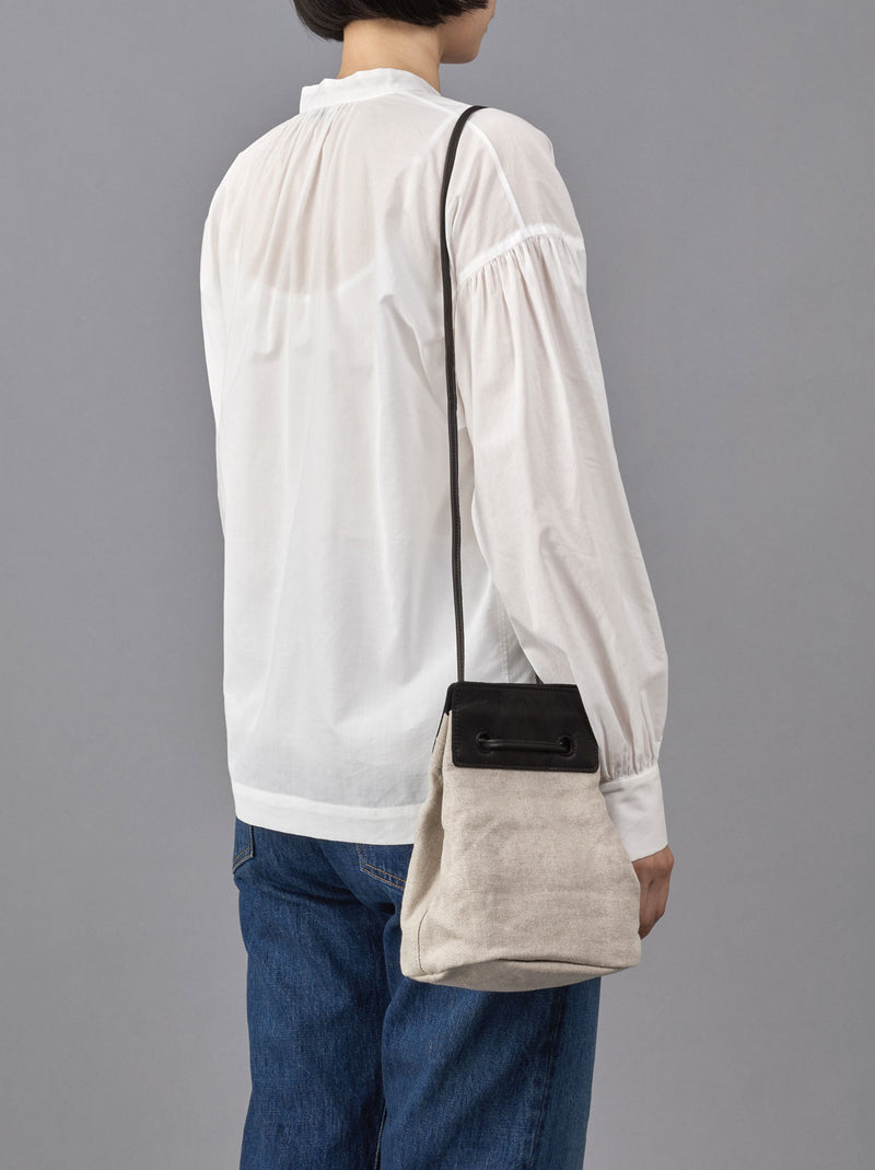 Oval lantern shoulder bag mini – ARTS&SCIENCE ONLINE SELLER